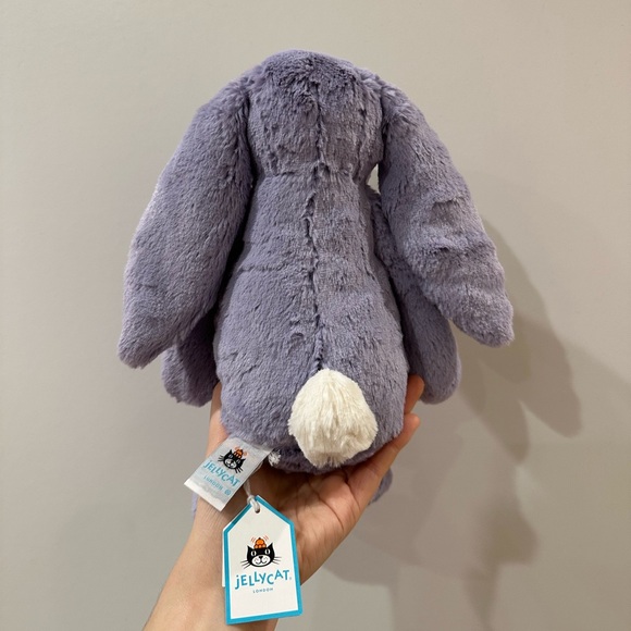 Jellycat Bashful Viola Bunny (Medium) NWT HTF - Picture 3 of 4